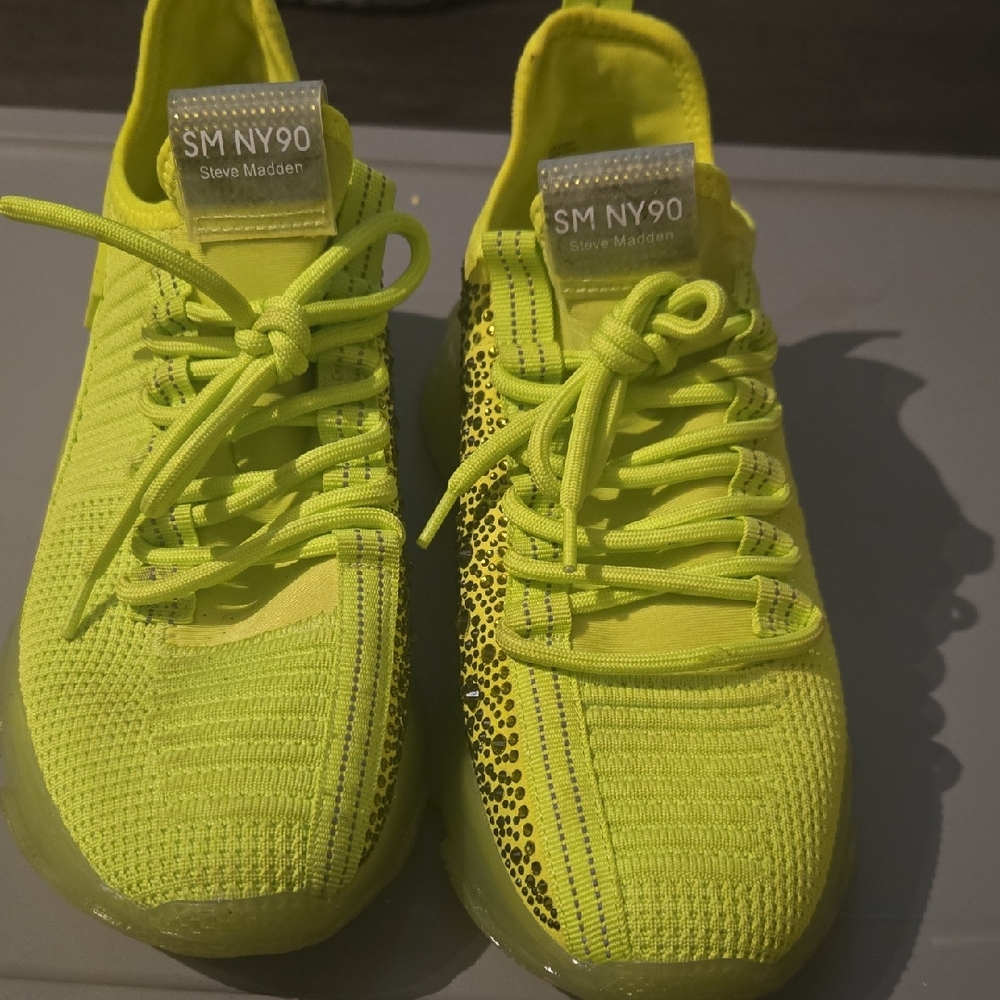 Steve Madden Sneakers Lime Green Women Sneakers
